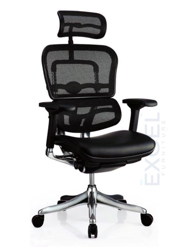 High Back Adjustable Ergonomic Boss Chair Executive Chair EF-EC107 with Black Mesh