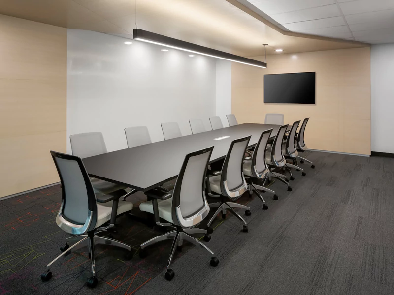 Conference Room Interior Designing with chairs