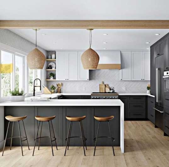 G Shape Kitchen Designs